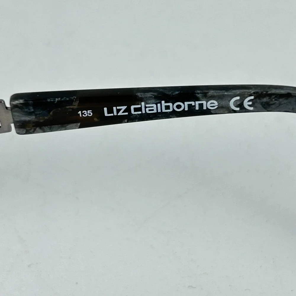 Liz Claiborne L621 OJVL Women Eyeglasses Frame Black Plastic Full Rim 135‎ mm